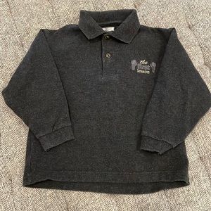Baby mini long sleeve polo size 4T